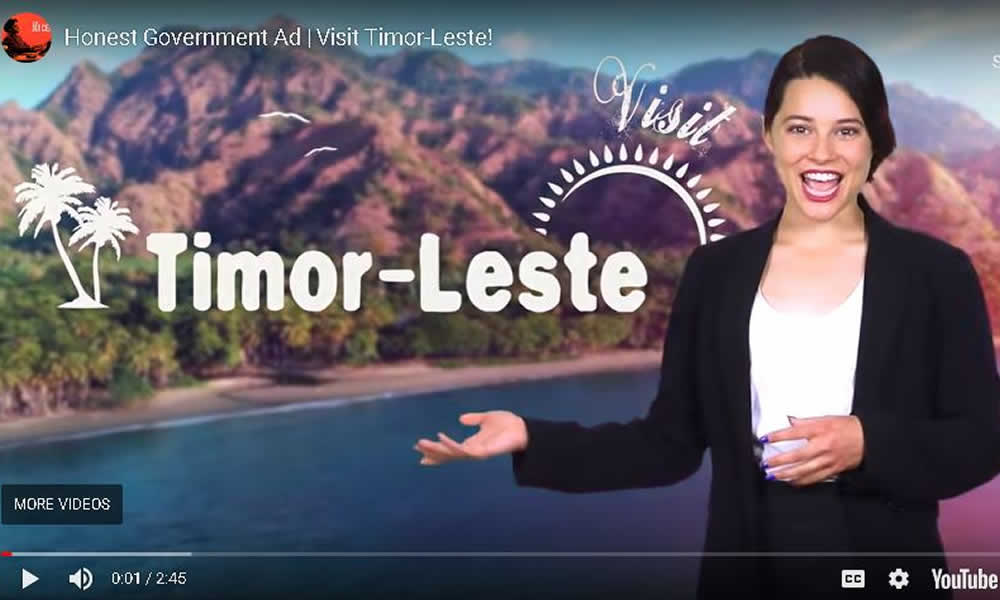 Honest Government Ad Timor Leste